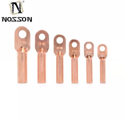 Terminale di crompaggio di cavi per batterie di rame in ottone certificato ISO9001 per applicazioni industriali