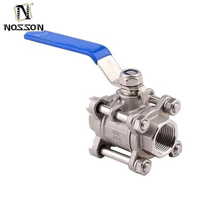 Supporto personalizzato ODM 1/2&quot; 4&quot; Valvola a sfera nera in acciaio inossidabile DN50 per applicazioni industriali
