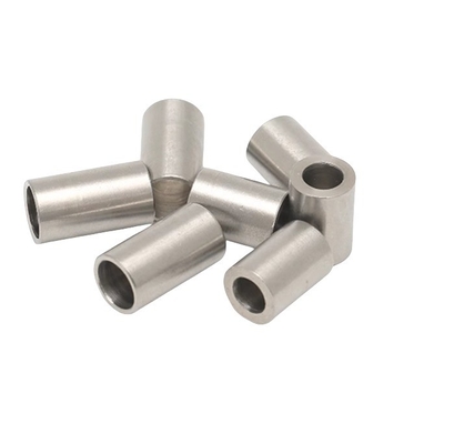 Finitura ZINCO PLATATO Customized 3mm 8mm 24mm Stainless Steel Sleeve Bushing per M5 M6 M8 M10 Metric Cylinder Steel Bushings