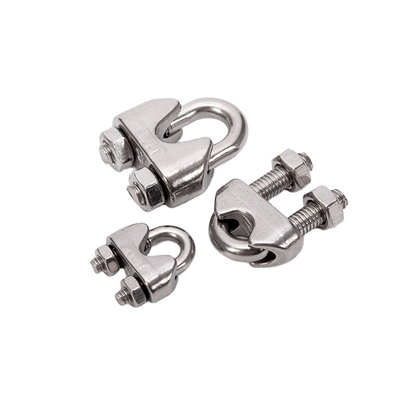 Clampo per l'accoppiamento a corda in acciaio inossidabile in misura metrica per applicazioni da 4,6 mm a 7,9 mm a 10 mm e 12 mm