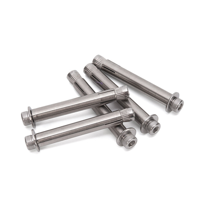 Diametro metrico 1/2 Stock SS304 Sleeve Anchors Acciaio inossidabile Hex Socket Pan Head Expansion Anchor Bolt per la costruzione