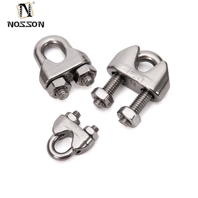 Metrica 304/316 Acciaio inossidabile Clampo per corda U bullone Clampo per corda per tubi Clamps Tipo di doppio tubo Clamps nell'industria generale Zinc Finish