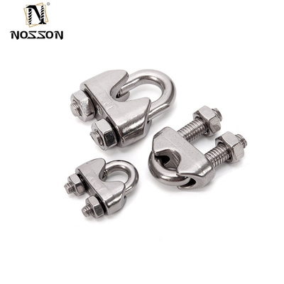 Metrica 304/316 Acciaio inossidabile Clampo per corda U bullone Clampo per corda per tubi Clamps Tipo di doppio tubo Clamps nell'industria generale Zinc Finish