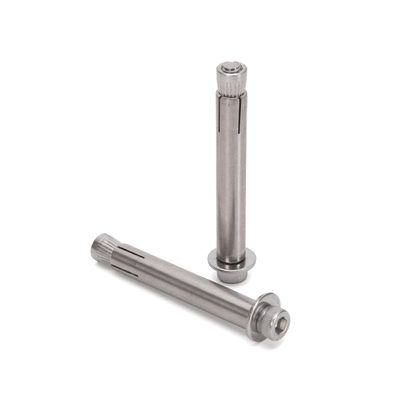 3/8 ISO Standard Brown 304 Acciaio inossidabile Hex Inner Expansion Screw Costruito in bullone Esplosione M6M8M10M12 con dimensioni personalizzate