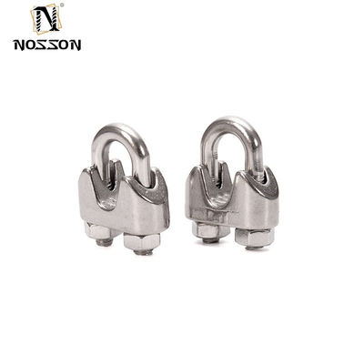 Metrica 304/316 Acciaio inossidabile Clampo per corda U bullone Clampo per corda per tubi Clamps Tipo di doppio tubo Clamps nell'industria generale Zinc Finish