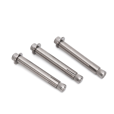 3/8 ISO Standard Brown 304 Acciaio inossidabile Hex Inner Expansion Screw Costruito in bullone Esplosione M6M8M10M12 con dimensioni personalizzate