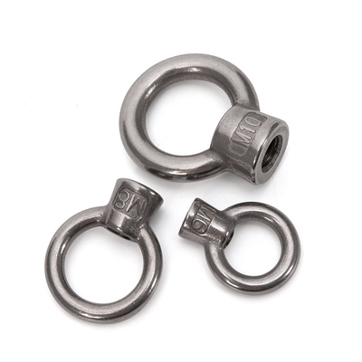 Acciaio al carbonio passivo 304 316 201 Acciaio inossidabile Hardware Lifting Eye Bolts Wing Nut Din