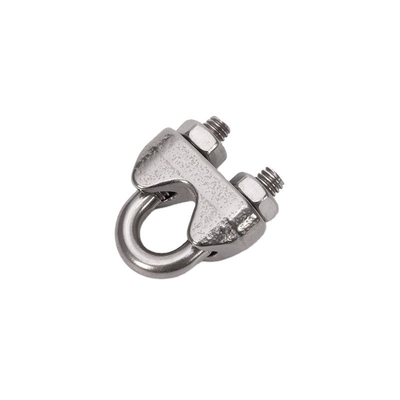 Clampe a doppio tubo Clip di corda in acciaio inossidabile standard GB per fissaggi DIN741 Personalizzabile OEM supportato