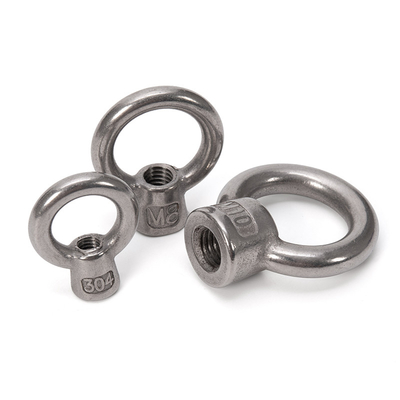 Ss304 Ss316 Acciaio inossidabile ad alta resistenza A4-70 Cerniera per occhio bullone filo di noce per occhio fine raccolta a caldo nickellato grossolano