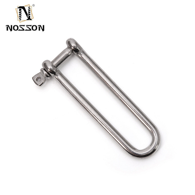 Tipo bullone DEE SHACKLES Tecnologia 304 316 Acciaio inossidabile per viti a catena a spirale larga D Catene di precisione