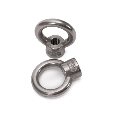 Acciaio inossidabile 304 Forgiato Anello Forma Occhio Noce Galvanizzato Polacco M8 M27 Dimensioni di sollevamento M10 M12 M14 M16 M18 M20 M24 M27 Grado A2-70