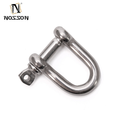 Tipo bullone DEE SHACKLES Tecnologia 304 316 Acciaio inossidabile per viti a catena a spirale larga D Catene di precisione