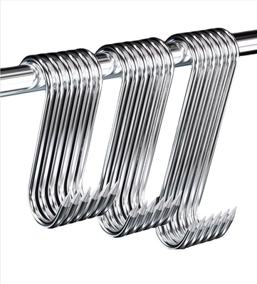 Metrica Blu Anodizzato S-Shaped Metal Hooks per cucina Display m1.6 m2 m2.5 m3 m4 m5 m6 m8 m10 m12 m14 m16 m20