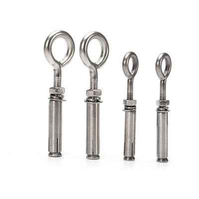 M6 M8 M10 Parete in acciaio inossidabile soffitto calcestruzzo Ancoraggio Cerniera di espansione spalla Cerniera di cerniera di spalla con avvolgimento galvanizzato alla noce