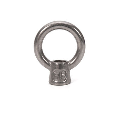 Anello di corda per cavi marini SS314 M10 Nocciolo di sollevamento per occhio bullone con finitura di ossido nero e sistema di misurazione imperiale