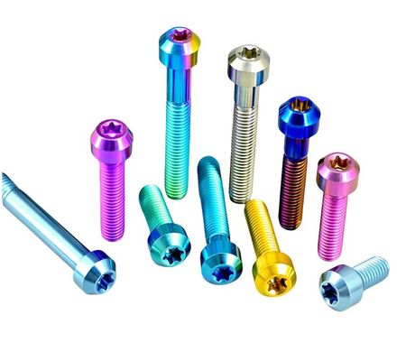 JIS Standard ZINC Finish Durable M6 * 40mm Titanio Lega Torx testa bulloni vite per motore ruota anteriore Hub scooter