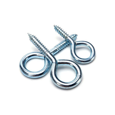 ANSI Standard Zinc-Flake rivestito in acciaio inossidabile Heavy Duty Strutturale Chiudi gli occhi Agganci piegati filo di legno Lag filo di legno self-tapping Eye Screw