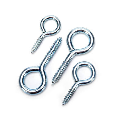 ANSI Standard Zinc-Flake rivestito in acciaio inossidabile Heavy Duty Strutturale Chiudi gli occhi Agganci piegati filo di legno Lag filo di legno self-tapping Eye Screw