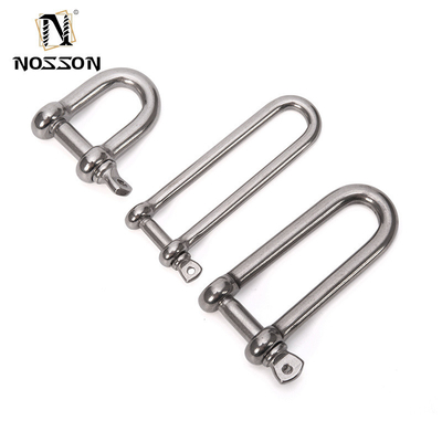 Superficie lucidato alto 8 mm Heavy Duty Diretto DIN82101 D Catena Con Coller Pin per il sollevamento di hardware marino