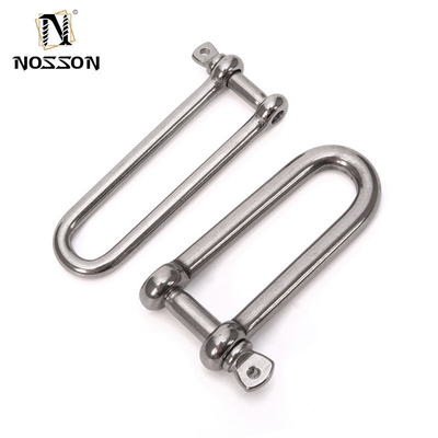 Superficie lucidato alto 8 mm Heavy Duty Diretto DIN82101 D Catena Con Coller Pin per il sollevamento di hardware marino