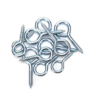 ANSI Standard Zinc-Flake rivestito in acciaio inossidabile Heavy Duty Strutturale Chiudi gli occhi Agganci piegati filo di legno Lag filo di legno self-tapping Eye Screw