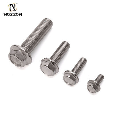 Classe di rifinitura di zinco 304/316/A2-70/A4-80 Materiale in acciaio inossidabile M2 M5 M6 M8 bulloni di flange in titanio ad alta precisione e testa esessuale