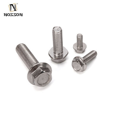 Classe di rifinitura di zinco 304/316/A2-70/A4-80 Materiale in acciaio inossidabile M2 M5 M6 M8 bulloni di flange in titanio ad alta precisione e testa esessuale