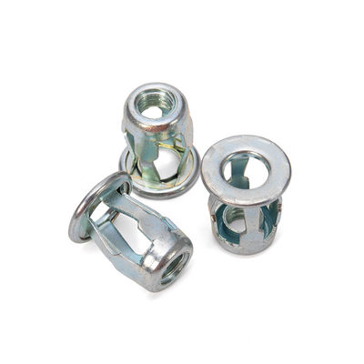 Inserti a filo in acciaio inossidabile standard metrico DIN per parete cava manica flange testa di ragno Noce di costruzione durevole