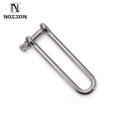 Acciaio inossidabile metrico Long D Forged Screw Pin Anchor Shackle per prestazioni resistenti alla corrosione