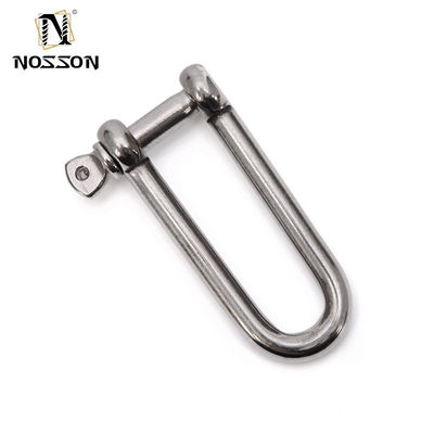 Acciaio inossidabile metrico Long D Forged Screw Pin Anchor Shackle per prestazioni resistenti alla corrosione