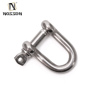 Acciaio inossidabile metrico Long D Forged Screw Pin Anchor Shackle per prestazioni resistenti alla corrosione