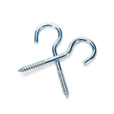 JIS Standard Eye Hook Screw Filamento in acciaio carbonio Legno M1.6 M2 M2.5 M3 M4 M5 M6 M8 M10 M12 M14 M16 M20 Finitura nera in acciaio inossidabile