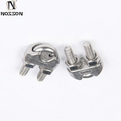 DIN Standard Clip di cavo in acciaio inossidabile per la protezione dei cavi da 12 mm in applicazioni pesanti
