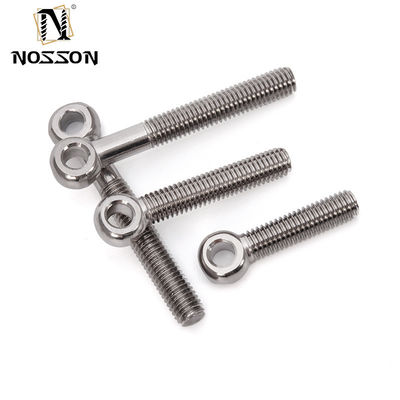 Acciaio inossidabile DIN Standard Swing Fish Round Eye Bolt e Wing Nut per applicazioni di sollevamento M2 M3 M4 M5 M10 M12 M24