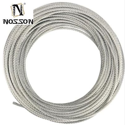 Cable di filo per arrampicata della pianta di colore personalizzato in acciaio inossidabile Rigging Riling corda di filo per arrampicata della pianta di abbigliamento e recinzione ombra vela