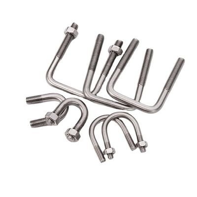 Bolt U a piega rotonda galvanizzata per M3 M4 M5 M6 M8 M10 M12 M16 M20 in finitura semplice secondo lo standard JIS