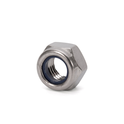 Metrica sanitaria M5 5/16 Auto-bloccante esagonale DIN985 acciaio inossidabile 304/316 Nylon Insert Lock Nut per industria pesante