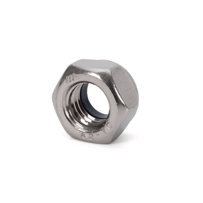Metrica sanitaria M5 5/16 Auto-bloccante esagonale DIN985 acciaio inossidabile 304/316 Nylon Insert Lock Nut per industria pesante