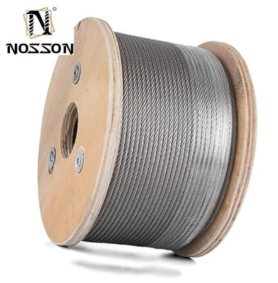 Migliora la gestione dei cavi con una pinza per cavi di taglia personalizzata e una corda di filo in acciaio inossidabile durevole 7x19