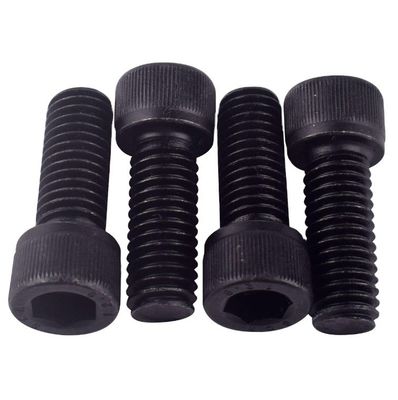 DIN Standard Black Oxide Hexagon Socket Screw M10 M12 100mm Hex Socket Head Cap Screw Allen Head Screw per l'industria