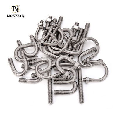 Zinc Finish Acciaio inossidabile U bullone con dadi per filo U Struttura a forma di supporto fissando duratura