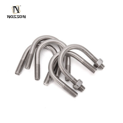 Zinc Finish Acciaio inossidabile U bullone con dadi per filo U Struttura a forma di supporto fissando duratura