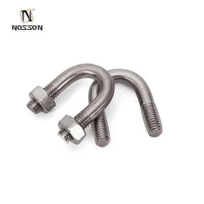 Clampo per tubi U-bolt con dadi per M3 M4 M5 M6 M8 M10 M12 M16 M20 tubi in acciaio galvanizzato a caldo