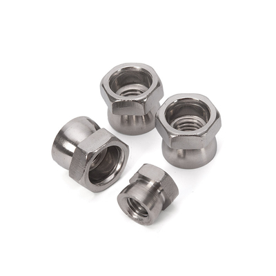 Trattamento della superficie galvanizzata M3 Acciaio inossidabile Hex Flange Nut Lunghezza di bullone 12 mm per attrezzature minerarie e mediche