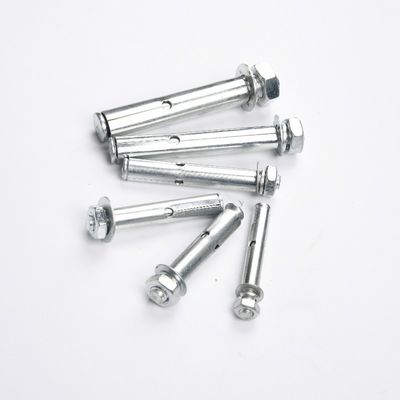 Acciaio marrone M6 M8 M10 Ancoraggio di espansione bullone fisso bullone scudo ancoraggio con bullone esatto per applicazioni pesanti finitura grigia