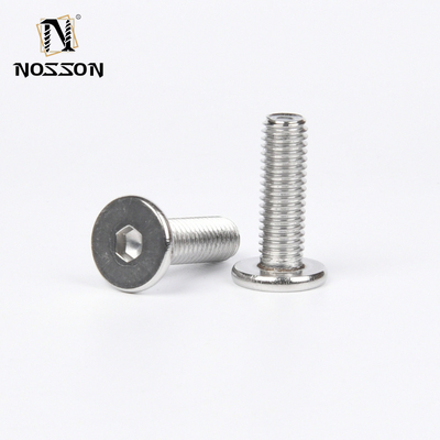 Vattone per macchine con presa esagonale galvanizzata contro capocapo affondato per M1.6 M2 M2.5 M3 M4 M5 M6 M8 M10 M12 M14 M16 M20