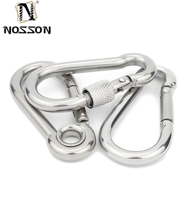 Industria Macchine Materiale metallico da 3 mm a 12 mm Acciaio inossidabile collegamento rapido catena collegamento collegamento con finitura placcata in zinco