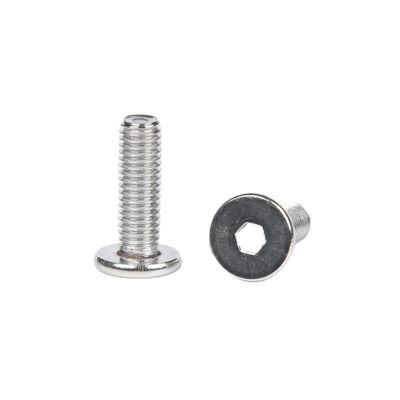 Acciaio inossidabile Allen Flat Countersunk Head Hex Countersink Hexagon Socket Undercut Screw