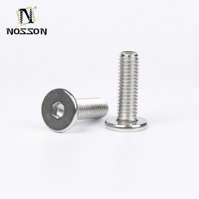 Acciaio inossidabile Allen Flat Countersunk Head Hex Countersink Hexagon Socket Undercut Screw