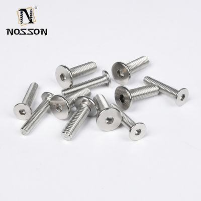 Acciaio inossidabile Allen Flat Countersunk Head Hex Countersink Hexagon Socket Undercut Screw